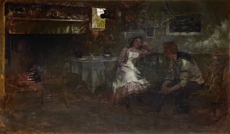 Conversazione davanti al fuoco